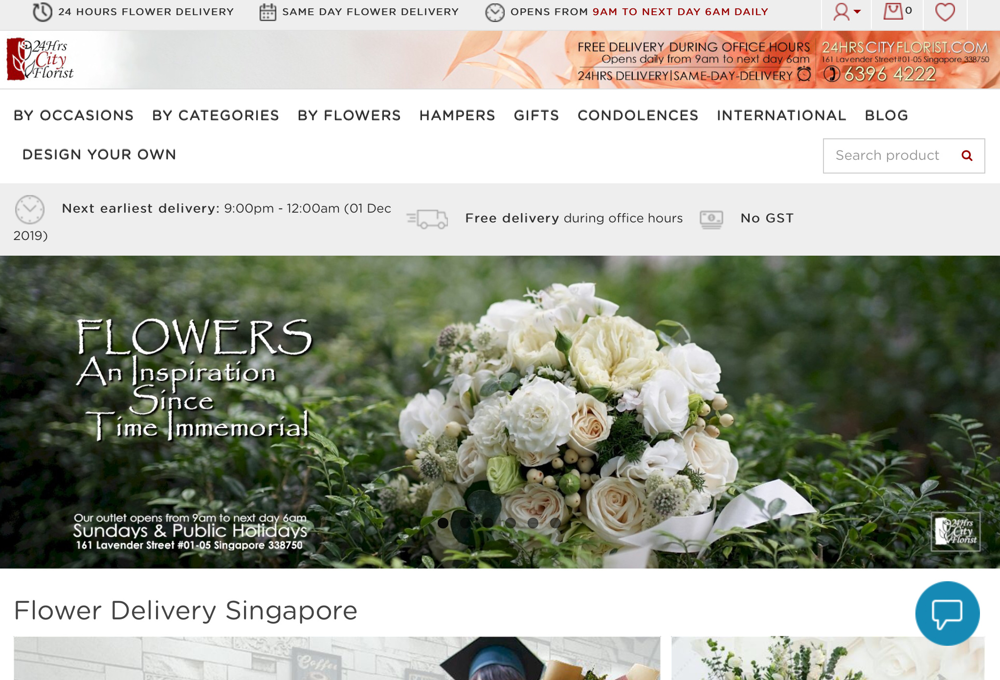 Best Online Florist Singapore, Same-Day Delivery