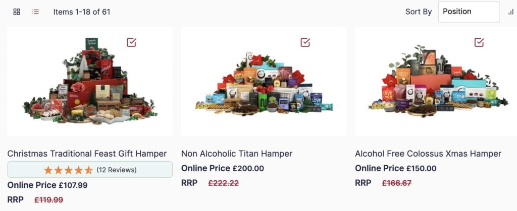Baskets Galore Christmas Gift
