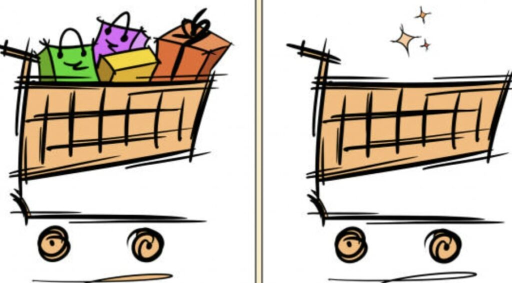 Create a holiday gift cart