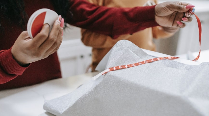 Measure the gift item