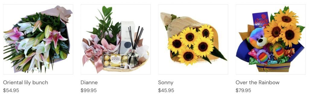 Botanique Flowers & Gifts Homepage