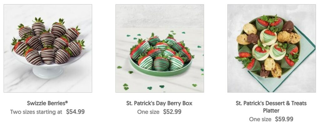 Edible Arrangements Homepage