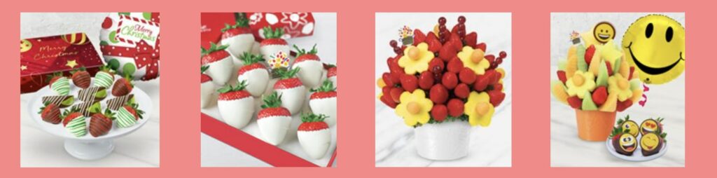 Edible Arrangements Homepage
