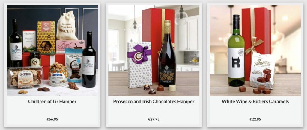 Gifts.ie's Homepage