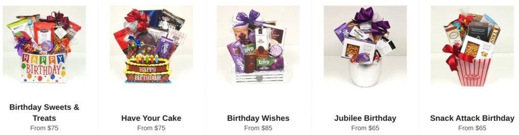 Kit & Kaboodles Gift Baskets Homepage