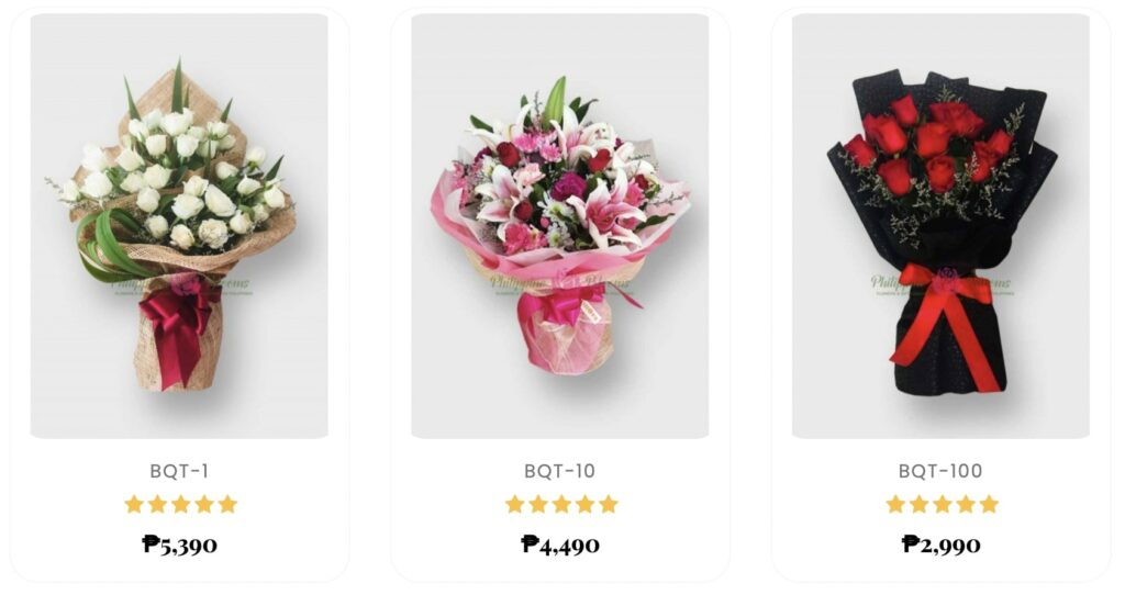 Philippine Blooms Flowers & Gifts Homepage